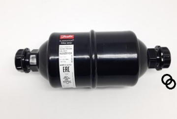 Filtru dehidrator cu oringuri si conexiune filetanta frontala (face seal - FS), Danfoss 023Z5133, 3/8